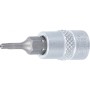Behajtófej , 6,3 mm (1/4') , T-profil (Torx) T8 furattal (BGS-2356)