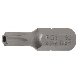 Behajtófej , Külső hatszögletű 6,3 mm (1/4') , T-profil (Torx) T25 furattal (BGS-2442) Behajtófej , Külső hatszögletű 6,3 mm (1/4') , T-profil (Torx) T25 furattal (BGS-2442)