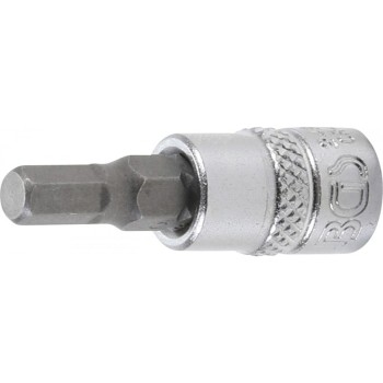 Behajtófej , 6,3 mm (1/4') , Belső hatszögletű 5 mm (BGS-2499)