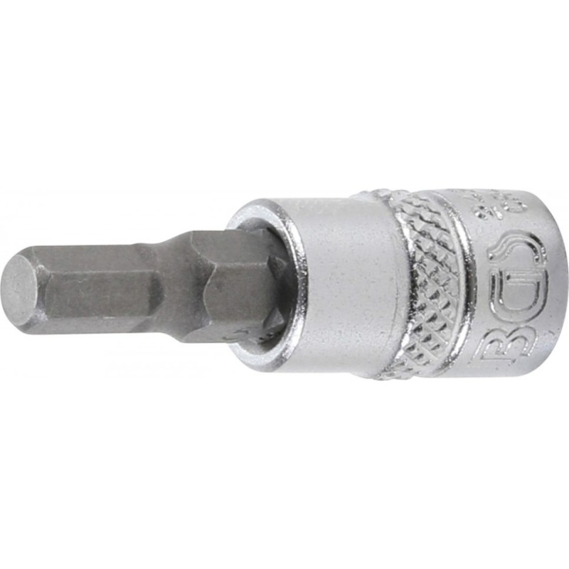 Behajtófej , 6,3 mm (1/4') , Belső hatszögletű 5 mm (BGS-2499)
