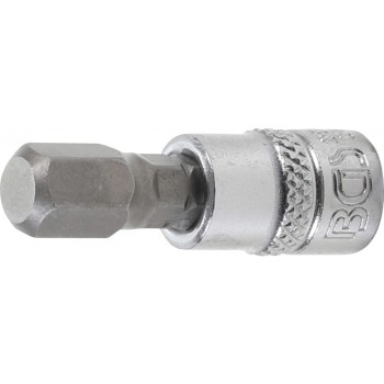 Behajtófej , 6,3 mm (1/4') , Belső hatszögletű 8 mm (BGS-2502)