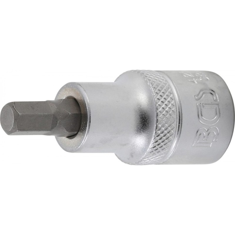 Behajtófej , 12,5 mm (1/2') , Belső hatszögletű 7 mm (BGS-4253) Behajtófej , 12,5 mm (1/2') , Belső hatszögletű 7 mm (BGS-4253)