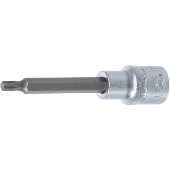 Behajtófej , Hossz 100 mm , 12,5 mm (1/2') , T-profil (Torx) T30 (BGS-4471)