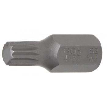 Behajtófej , Külső hatszögletű 10 mm (3/8') , (XZN) M8 (BGS-4852)