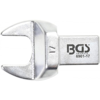 Villásfej nyomatékkulcshoz , 17 mm, 14 x 18 (BGS-6901-17) Villásfej nyomatékkulcshoz , 17 mm, 14 x 18 (BGS-6901-17)