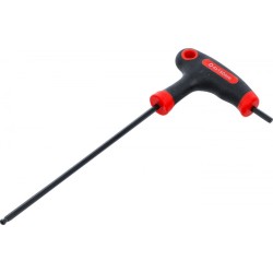 Csavarhúzó T-fogantyúval és oldalpengével , Belső hatszögletű/belső hatszögletű gömbfejes 4 mm (BGS-7882-4) Csavarhúzó T-fogantyúval és oldalpengével , Belső hatszögletű/belső hatszögletű gömbfejes 4 mm (BGS-7882-4)