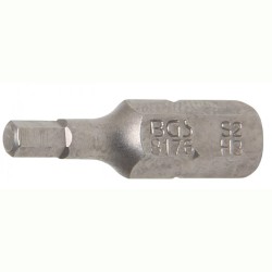 Behajtófej , Külső hatszögletű 6,3 mm (1/4') , Belső hatszögletű 3 mm (BGS-8176) Behajtófej , Külső hatszögletű 6,3 mm (1/4') , Belső hatszögletű 3 mm (BGS-8176)