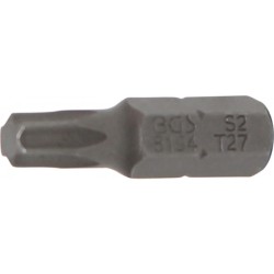 Behajtófej , Külső hatszögletű 6,3 mm (1/4') , T-profil (Torx) T27 (BGS-8194) Behajtófej , Külső hatszögletű 6,3 mm (1/4') , T-profil (Torx) T27 (BGS-8194)