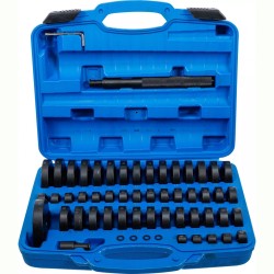 Kerékcsapágy szerelő készlet 52 db (18 - 65 mm) BGS-8467 Kerékcsapágy szerelő készlet 52 db (18 - 65 mm) BGS-8467