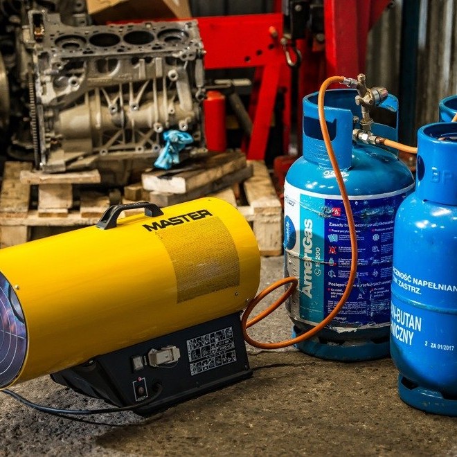 MASTER BLP103ET PB‑gázos hőlégfúvó, 57–103 kW MASTER BLP103ET PB‑gázos hőlégfúvó, 57–103 kW