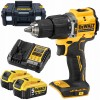 DeWALT DCD100YP2T-QW 18 V XR kefementes ütvefúró‑csavarozó 68 Nm, 2×5 Ah (100 ÉVES KIADÁS)