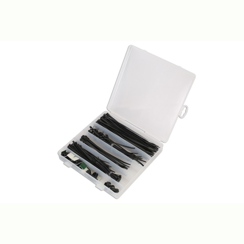 Kábelkötegelő és kiegészítő klt. Autóipari 210 részes (GUN-77140)