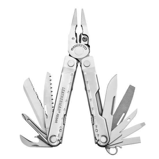 Multifunkciós szerszám Leatherman REBAR + övtok  -