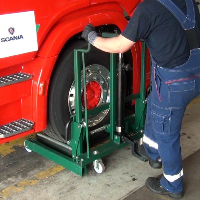 Kerékmozgató állvány 500 kg-os szimpla és dupla tehergk.kerék-Compac (WD500-G1) Kerékmozgató állvány 500 kg-os szimpla és dupla tehergk.kerék-Compac (WD500-G1)