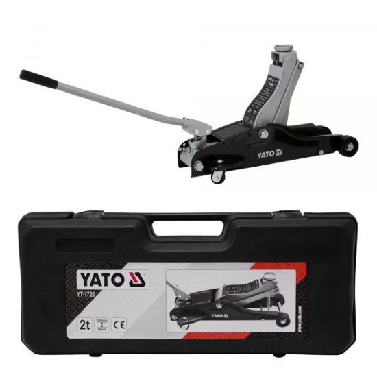 YATO YT‑1720 alacsony profilú hidraulikus krokodil emelő, 2 t