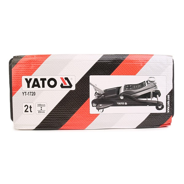 YATO YT‑1720 alacsony profilú hidraulikus krokodil emelő, 2 t