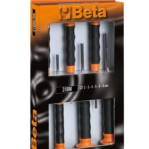 31BM/D6 6 darabos kiütőkészlet, markolattal 31BM/D6 6 darabos kiütőkészlet, markolattal