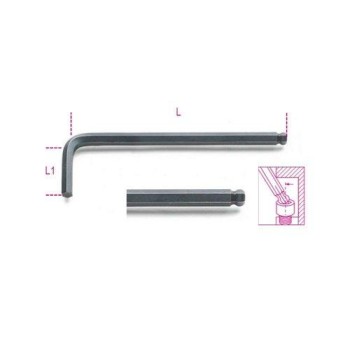 96BP 8 Hajlított gömbfejű imbuszkulcs, barnított 96BP 8 Hajlított gömbfejű imbuszkulcs, barnított