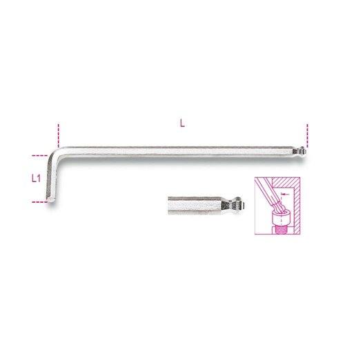 96LBP 3 Hajlított gömbfejű imbuszkulcs extra hosszú kivitel