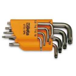 97TX/SC8 8 részes hajlított Torx(R) imbuszkulcs szerszám készlet tartóval 97TX/SC8 8 részes hajlított Torx(R) imbuszkulcs szerszám készlet tartóval