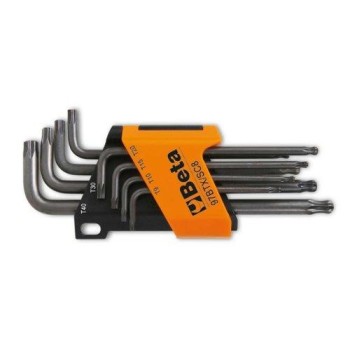 97BTX/SC8 8 darabos gömbfejű imbuszkulcskészlet Torx®-csavarokhoz 97BTX/SC8 8 darabos gömbfejű imbuszkulcskészlet Torx®-csavarokhoz