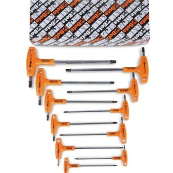 97TTX/S11 11 részes T-szárú Torx®-imbuszkulcs markolattal szerszám készlet 97TTX/S11 11 részes T-szárú Torx®-imbuszkulcs markolattal szerszám készlet