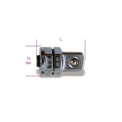 123Q3/8 Adapter gyorscsatlakozóval 3/8'' 13 mm-es racsniskulcshoz 13