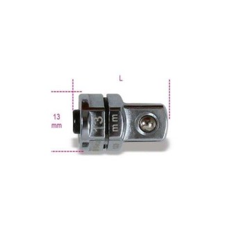 123Q3/8 Adapter gyorscsatlakozóval 3/8'' 13 mm-es racsniskulcshoz 13