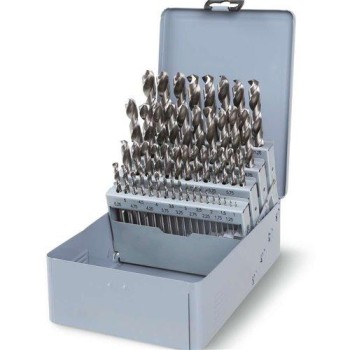 412/SP49 rövid csigafúró szerszám készlet kofferban