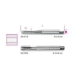 428FP 14 Egyenes hornyú gépi menetfúró, HSS 428FP 14 Egyenes hornyú gépi menetfúró, HSS