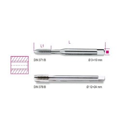 429FP 10 Egyenes hornyú gépi menetfúró, HSS-CO 5% 429FP 10 Egyenes hornyú gépi menetfúró, HSS-CO 5%