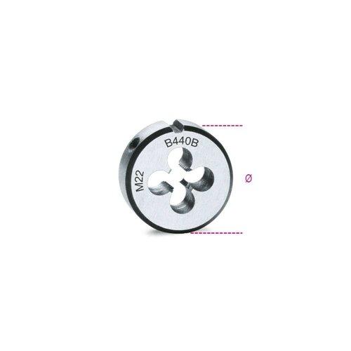 440B 22X2,5 Menetmetsző, metrikus normál menet, krómacélból