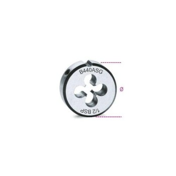 440ASG ½ Menetmetsző, hengeres gáz-menet, krómacélból 440ASG ½ Menetmetsző, hengeres gáz-menet, krómacélból