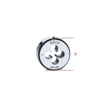 441A 16X1 Menetmetsző, metrikus finom menet, krómacélból