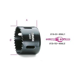 450 140 Koronafúró HSS, bimetál 450 140 Koronafúró HSS, bimetál