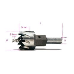 Beta 451/15 HSS koronafúró, köszörült – Ø 15 mm Beta 451/15 HSS koronafúró, köszörült – Ø 15 mm