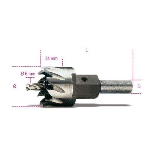 451 50 Koronafúró HSS, köszörült