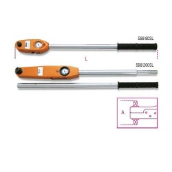 596/80SL Mérőtárcsás nyomatékkulcs Jobbos és balos Pontosság: ±4% 3/4'' 596/80SL Mérőtárcsás nyomatékkulcs Jobbos és balos Pontosság: ±4% 3/4''