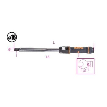 668N/2 Kioldó hengeres nyomatékkulcs jobb és bal oldali meghúzáshoz meghúzási pontosság ± 3%