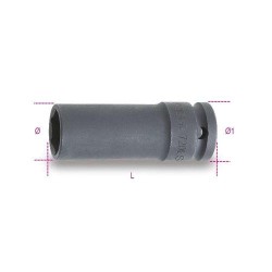 720LS 22 Gépi dugókulcs csavarbehajtóhoz hosszú, keskeny kivitel foszfátozott 720LS 22 Gépi dugókulcs csavarbehajtóhoz hosszú, keskeny kivitel foszfátozott