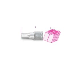861TX/C 40 Torx® csavarhúzóbetétek 861TX/C 40 Torx® csavarhúzóbetétek