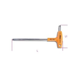 900T/44 Hajlított 1/4'' hajtószár krómozott működtető markolattal 900T/44 Hajlított 1/4'' hajtószár krómozott működtető markolattal