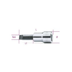 910LP 1,2X8 Csavarhúzó-dugókulcs hasítottfejű csavarokhoz, krómozott, barnított fej 910LP 1,2X8 Csavarhúzó-dugókulcs hasítottfejű csavarokhoz, krómozott, barnított fej