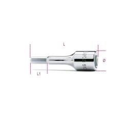 910ME 12 3/8”-os imbusz-dugókulcs, krómozott 910ME 12 3/8”-os imbusz-dugókulcs, krómozott