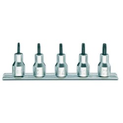 920RTX/SB5 5 részes Tamper Resistant Torx®-dugókulcs szerszám készlet (920RTX cikk) tartón