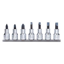 920LH/SB7 Csavarhúzó-dugókulcs készlet Phillips®-csavarokhoz krómozott, barnított fej 920LH/SB7 Csavarhúzó-dugókulcs készlet Phillips®-csavarokhoz krómozott, barnított fej