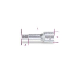 920ME 7 1/2”-os imbusz-dugókulcs, krómozott 920ME 7 1/2”-os imbusz-dugókulcs, krómozott