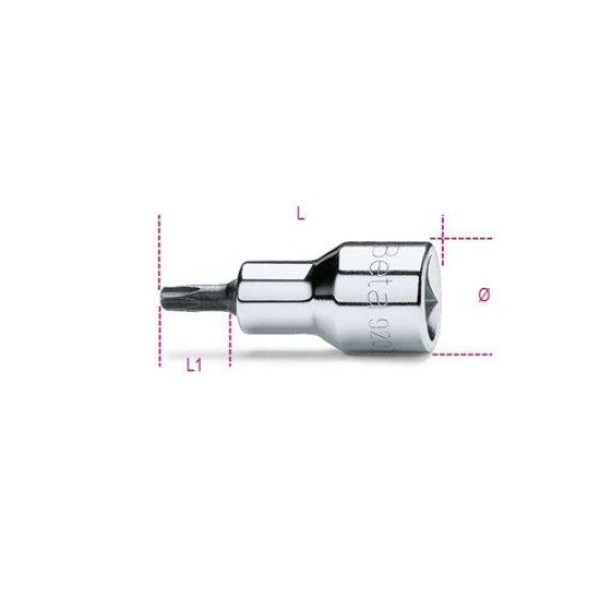 920TX 20 1/2''-osTorx® imbusz-dugókulcs, krómozott, barnított hegy