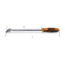 920/36A 1/2”-os csuklós hajtószár, krómozott 920/36A 1/2”-os csuklós hajtószár, krómozott