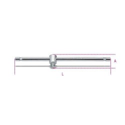 920/42 1/2”-os csúszkás T-hajtószár 920/42 1/2”-os csúszkás T-hajtószár